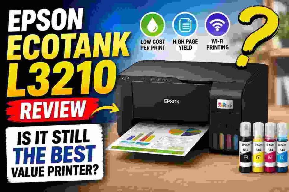 Epson EcoTank L3210 review Is it still the best
