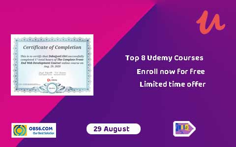 Udemy free course | Web Development Course