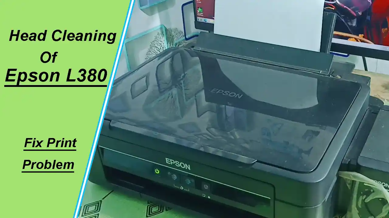 Head Cleaning of Epson L380 Multifunction InkTank Printer