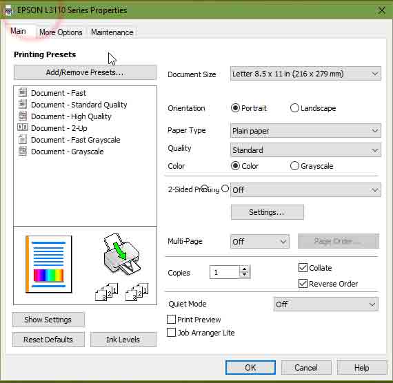 epson l3110 scan driver download