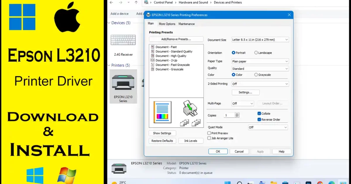 L3210 Printer Driver For Windows 11 10 - Obs6.com